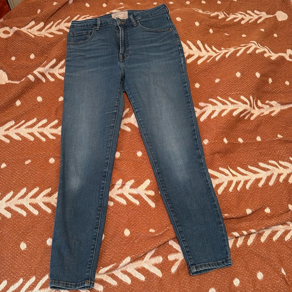 Everlane The Curvy High Rise Skinny Jean, 28 Ankle
